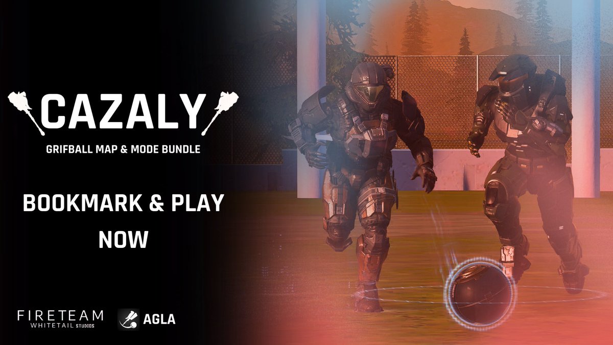 DocArtyFart's tweet image. Bookmark and Play the ‘Cazaly’ Custom Game Bundle this AFL season! 

Use Search Tag ‘FTWT’ on Halo Infinite’s in-game File Browser, on the Halo Waypont website and now listed on Forgehub.com

#HaloInfinite #AFL #HaloCommunity