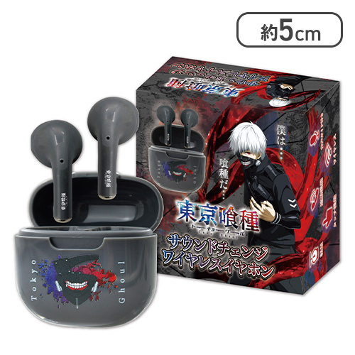 🎵🦇入荷案内🦇🎵 #東京喰種 サウンドチェンジワイヤレスイヤホン