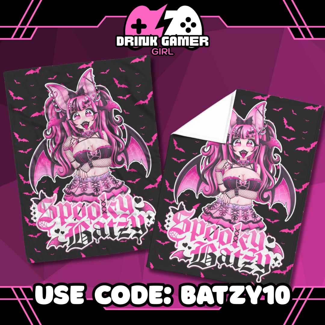 Some new products have arrived!~

Go check out my line with <a href="/DrinkGamerGirl/">Drink Gamer Girl</a> and pick up the newest sour flavor as well as brand new chocolate protein powder and BLANKIES!!

drinkgamergirl.com/collections/sp…