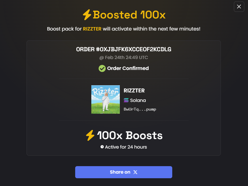 100X BOOST IS LIVE GET IN

BwUrTqcaoJUVnKTGPZk7k4iiSdTUeFSQKBh7f8rtpump