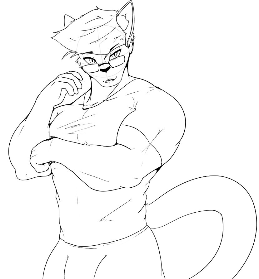 "So you fancy in buff snow leopards? Tch, charming..." - Said this dude named Xento