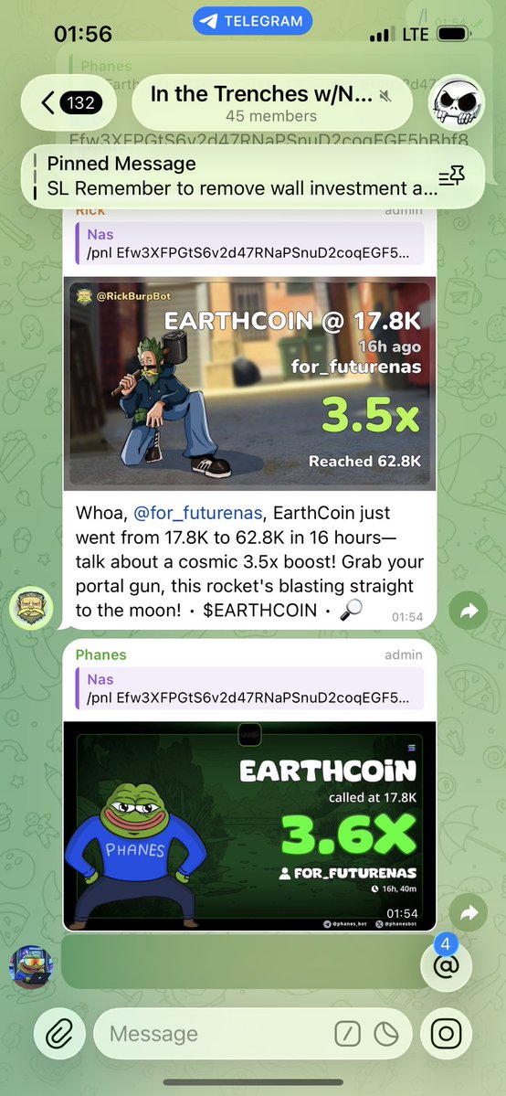 for_futurenas's tweet image. 3.6X🔥 GAINS ON CRYPTO RN?😱💥  
 $EARTHCOIN boutta make u RICH 🚀  

Efw3XFPGtS6v2d47RNaPSnuD2coqEGF5hBhf8Uipump

Banks HATE this trick 😤  
They’ll NEVER leak this sauce  

Only in my PRIVATE grp 🔥  
Unlimited early alpha calls DAILY  

DM ME NOW b4 spots close!! ⏰