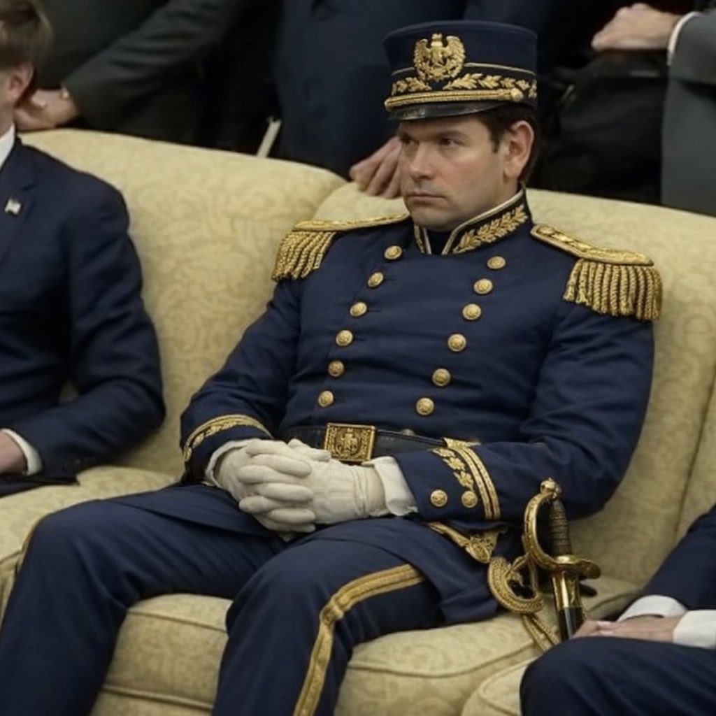 Marco Rubio realizing he has to force a fight at the Rio Grande and then march from Veracruz to Chapultepec…