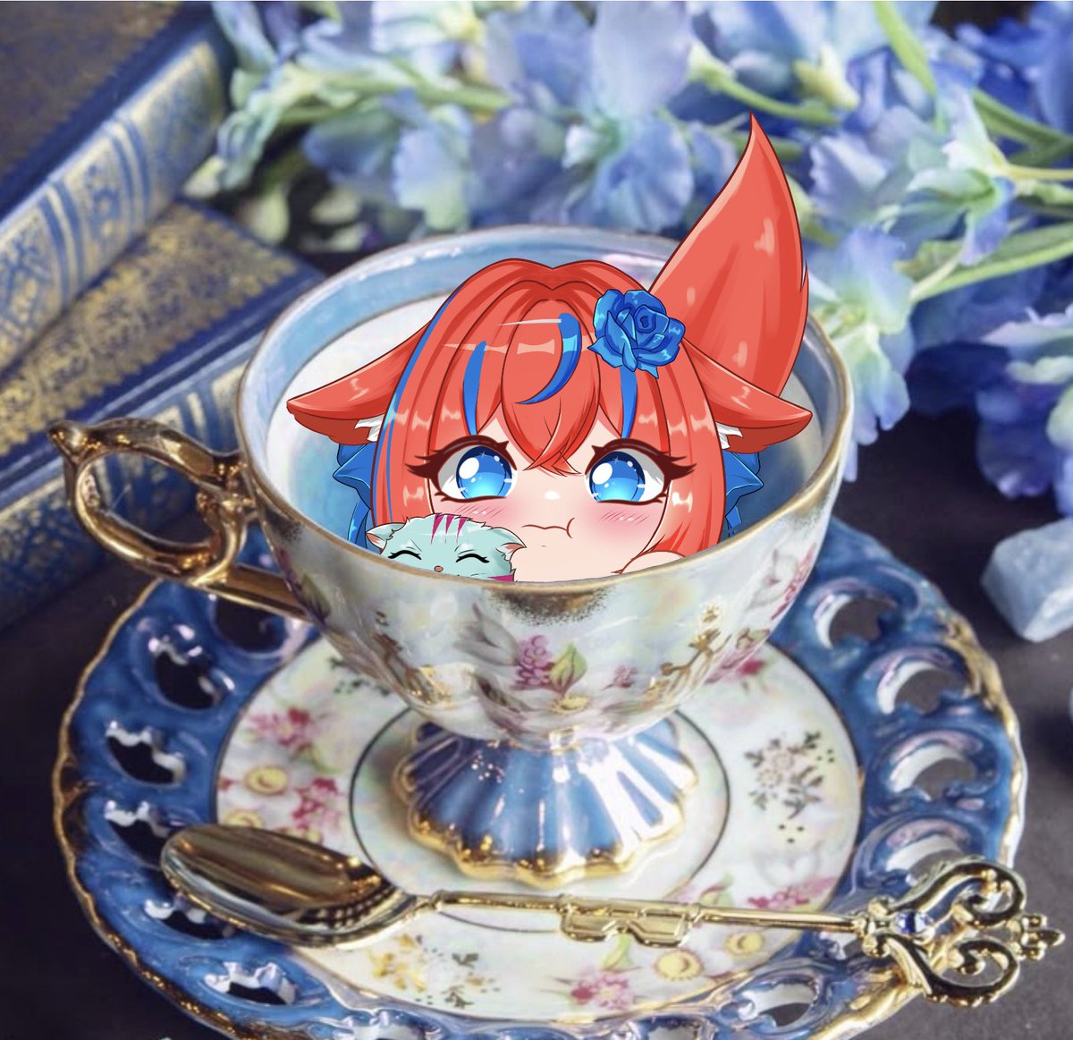 I got the yummy yummy <a href="/thedragonstea/">The Dragon's Treasure</a> today! it smells so wonderful! Going to start with Magical Girl Venus flavor! 

Spin Spin Spin! So toasty!