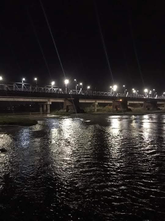 Anochecio en Rio Cuarto