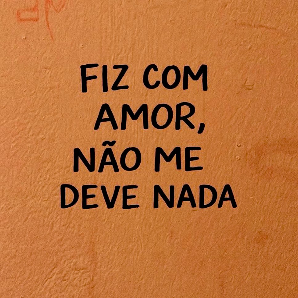 Fiz com muito amor,
Está tudo certo.