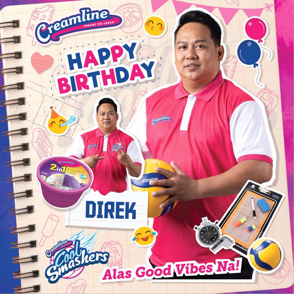 Creamline Cool Smashers tweet media