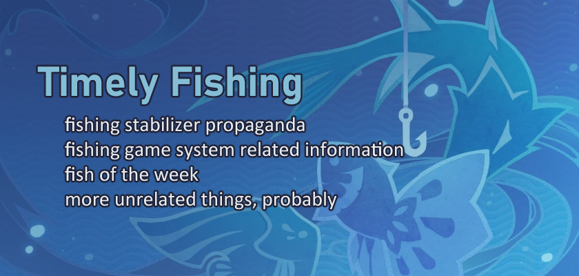 Timely Fishing tweet media