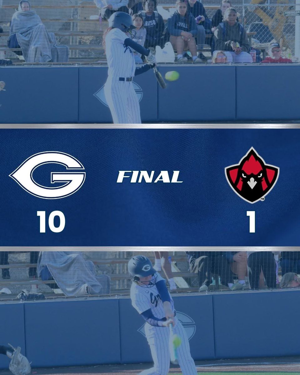 gclvsoftball's tweet photo. Vikings SWEEP No. 6 Trinity Valley for our 16th win in a row!  #GWAY 

-Riley Mays: 5 IP, 2 H, 1 ER, 4 K
-Willa Ford: 2-3, 2-HR, 4 RBI
-Jaclyn Draeger: 1-2, HR, 3 RBI
-Paisley Needham: 2-3, RBI
-Mia Krueger: 1-3, RBI
-Maile Larsen: 1-2, RBI https://t.co/LL9UppAtAI