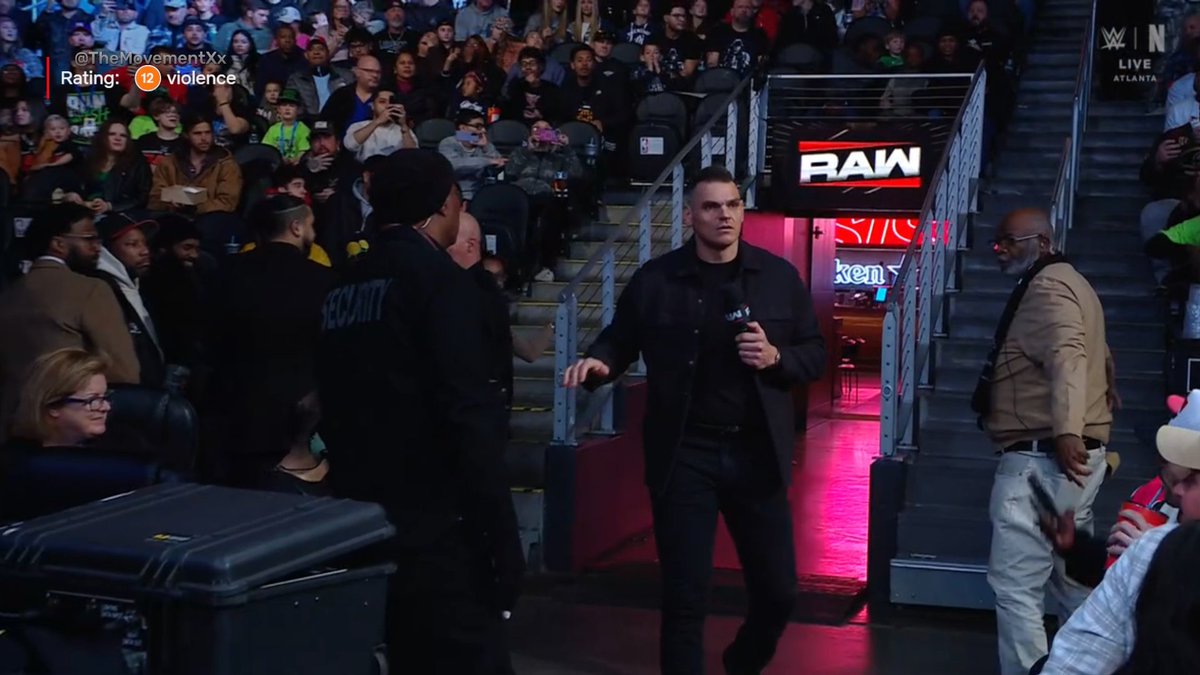 TheMovementXx's tweet photo. GUNTHER'S CRASHING THE PARTY!

#WWERAW https://t.co/qxrmTrxH5z