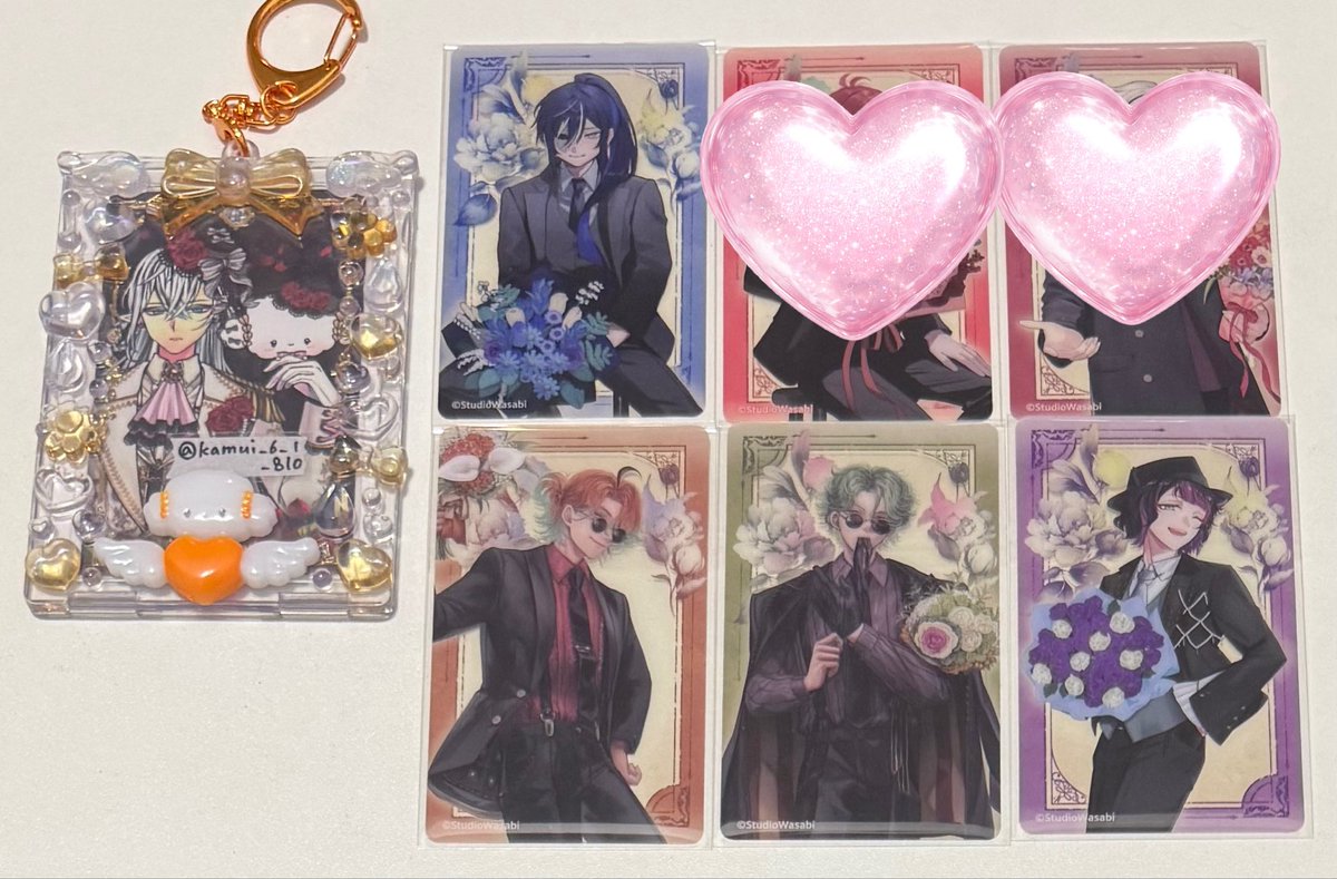 交換】悪魔執事と黒い猫 あくねこ 4th Anniversary 缶バッジ クリア