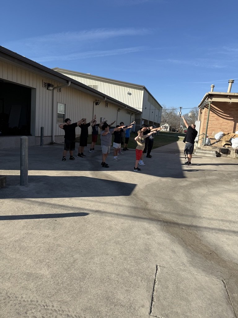 LulingJH's tweet photo. It may still be February, but today felt like spring. ☀️

The stadium was alive with energy as our athletes put in the work — soccer on the pitch, track on the oval, and even Coach Gillis out there grinding with the shot putters. This is what commitment looks like. https://t.co/bKXgEz433v