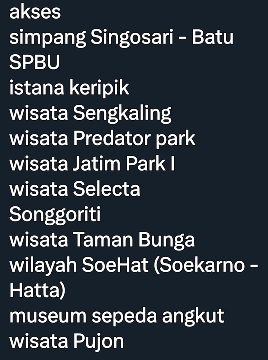 t4mp4k63r4m's tweet image. siap kota #malang dan #batu Apartemen  villa miniville untuk liburan nasional #lebaran2026 harga murah , lokasi strategis dengan tempat wisata
rekomendasi #burgershot
#rumahRakyatPrabowo #indonesia #jakarta
cek dan follow @cahjowoton member berbayar 25 K / permanen