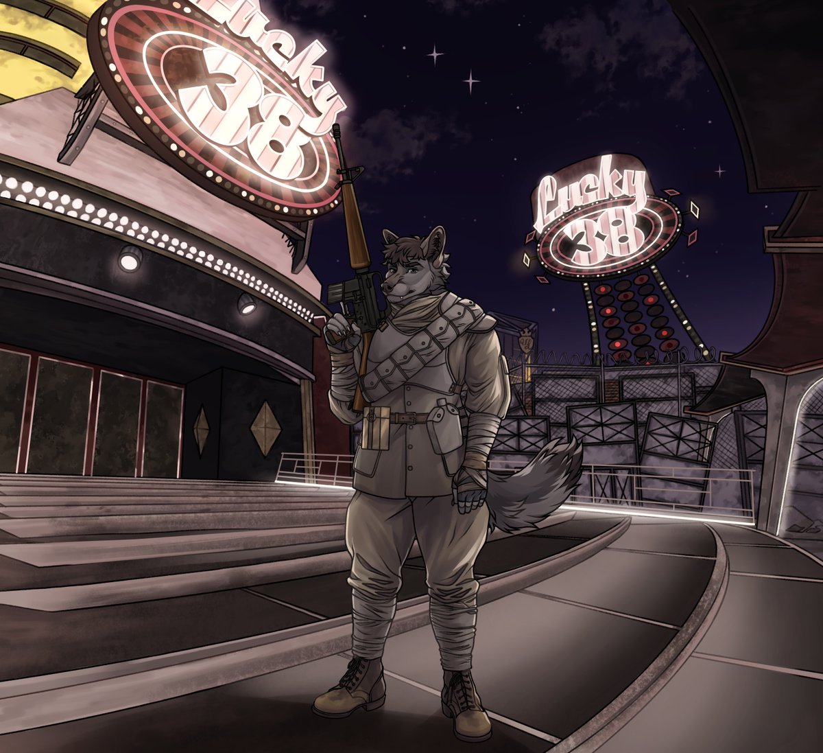 filled fallout ych 
cm for <a href="/Doox60192928/">Doxxo</a> on the strip!