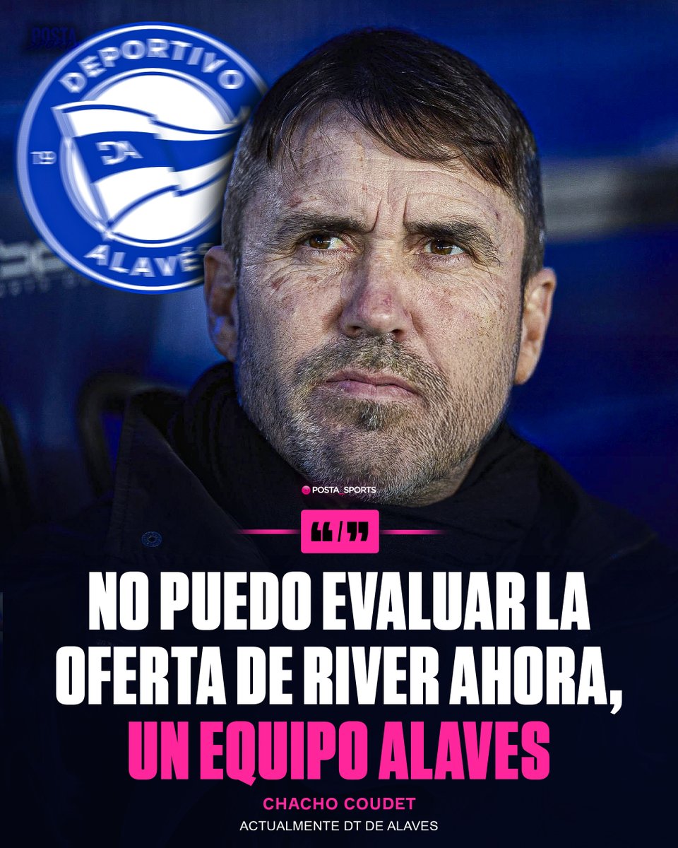 ❌ El Chacho Coudet le bajó el pulgar a #River.