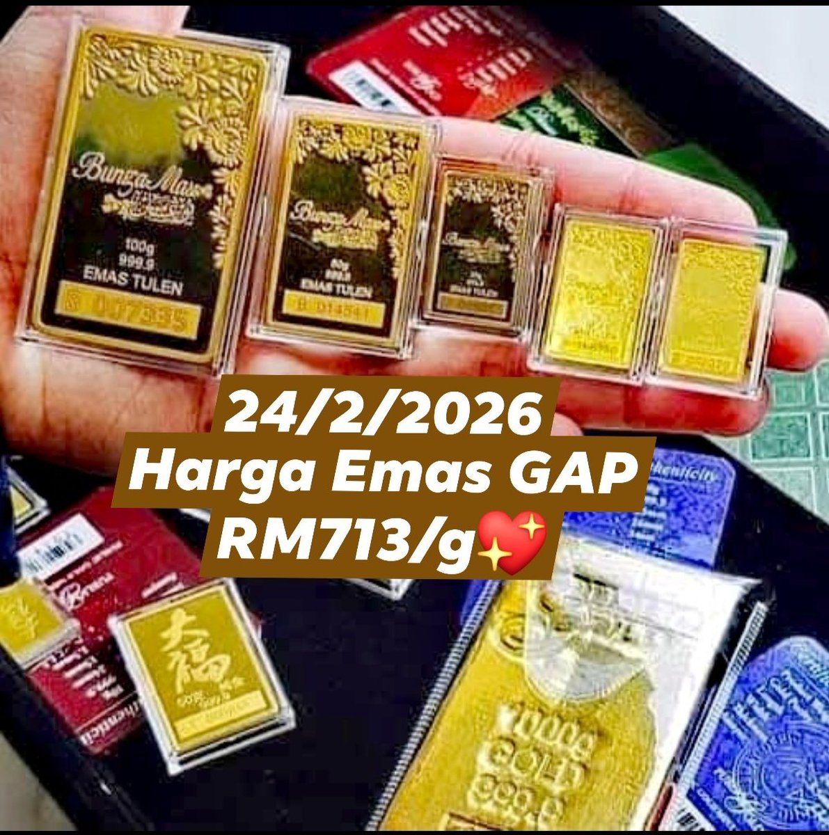 ZulkifliJamil's tweet photo. Org kata, “Simpan emas kena bayar zakat.”
Ya, betul
Tapi kenaikn emas blh cecah belasan hingga 20%,, zakat cuma 2.5%.
Zakat bukn beban.
Zakat pembersih dan penyubur rezeki.
Emas cukup 85g, cukup haul setahun, barulh wajib.
Simpan tunai pun ttp kena zakat.
https://t.co/RIBpCljEuQ https://t.co/GrQDYiQOE5