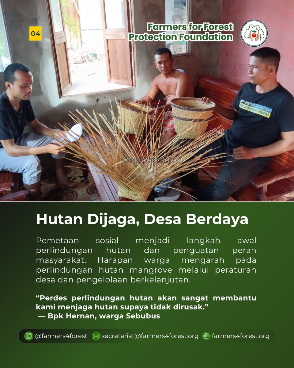 Desa Sebubus adalah desa pesisir yang hidup dari sungai dan hutan. 
#DesaSebubus
#PemetaanSosial
#LindungiMangrove
#HutanPesisir
#HutanLestari
#PerdesPerlindunganHutan
#KelolaHutanBersama
#Agroforestry
#DesaBerdaya
#StopDeforestasi
#BentangAlam
#KeadilanEkologis