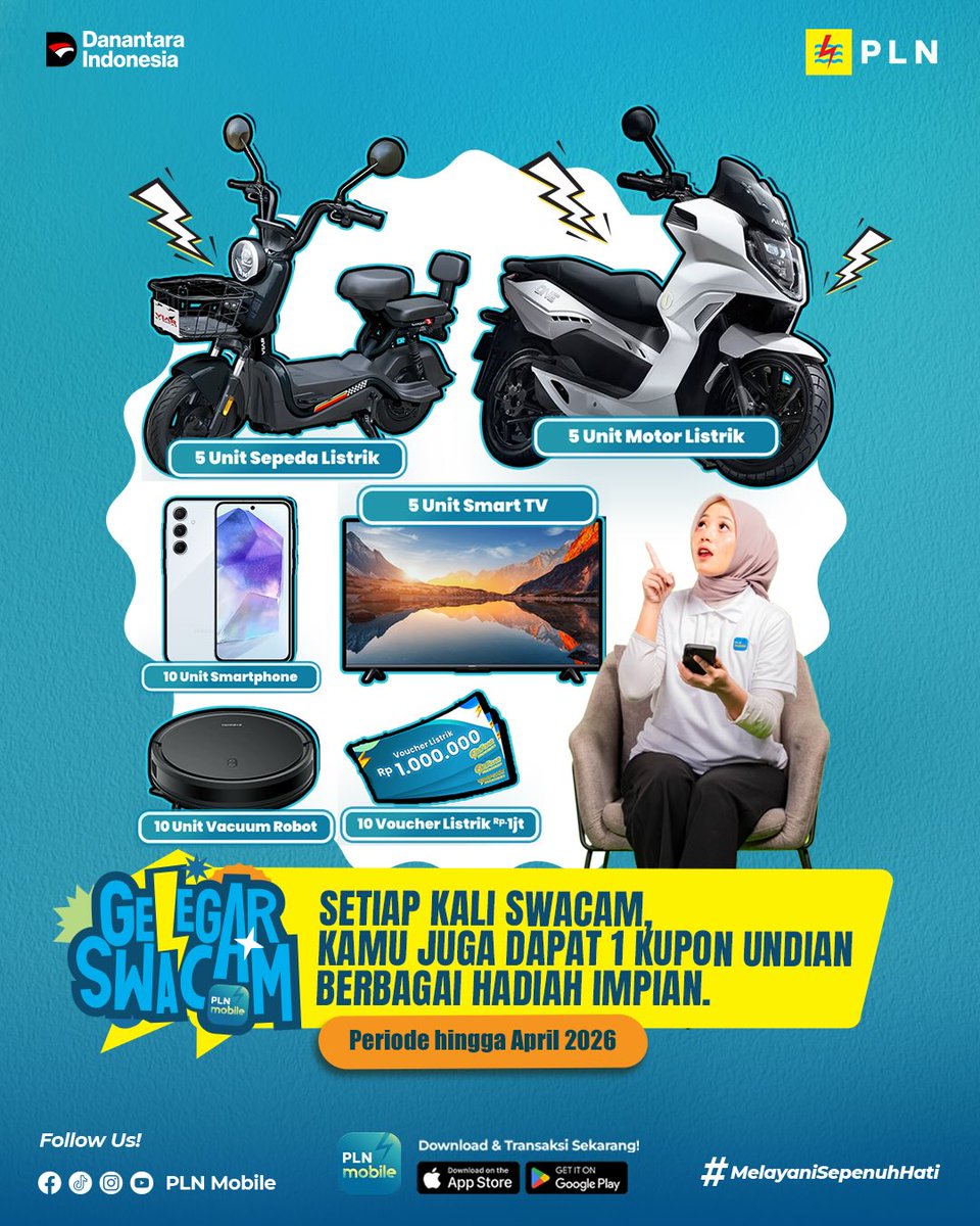 #plnmobile #melayanisepenuhhati #tetaptenangtetapkamu #semuamakinmudah #PLNUIDSULSELRABAR