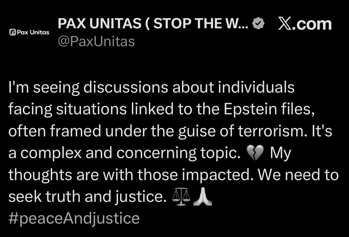 . <a href="/PaxUnitas/">PAX UNITAS ( STOP THE WAR )</a> wat r ur thoughts abt ppl who impactd investng in $PAXU $SPOX and <a href="/aiaspro/">Aias Pro</a> ?

x.com/paxunitas/stat…
