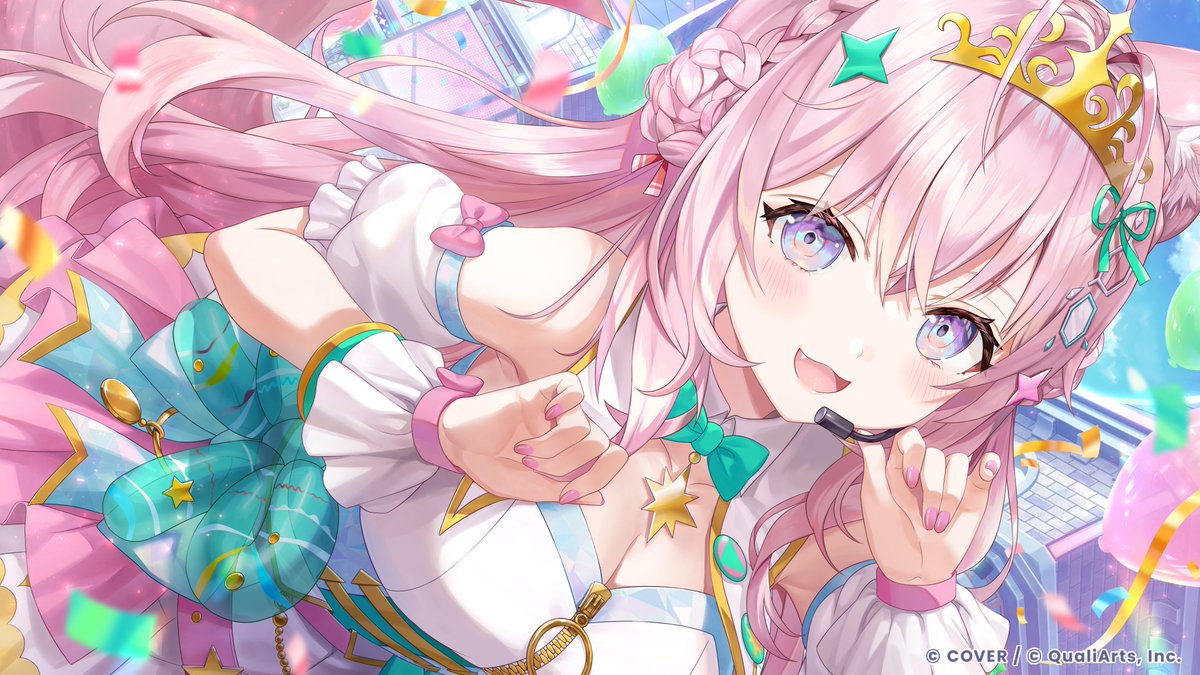 ◥◣ カードイラスト初公開② 🎉◢◤ 秘密結社holoXの #博衣こより