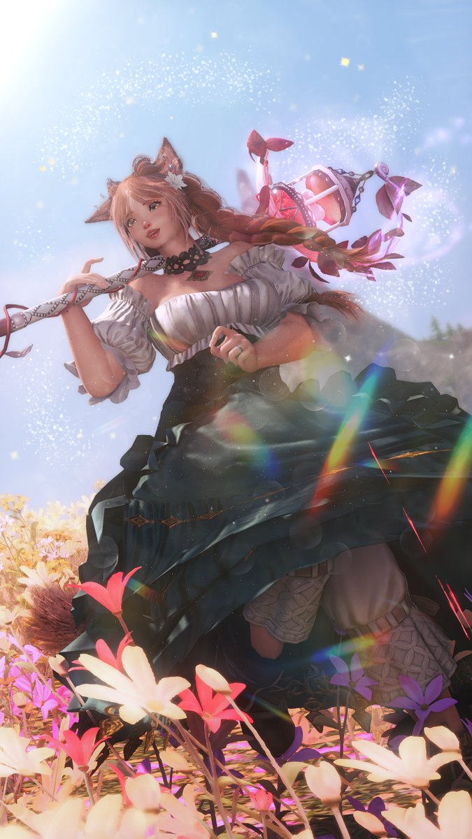 Beyond the hills of flower fields ꫂ❁