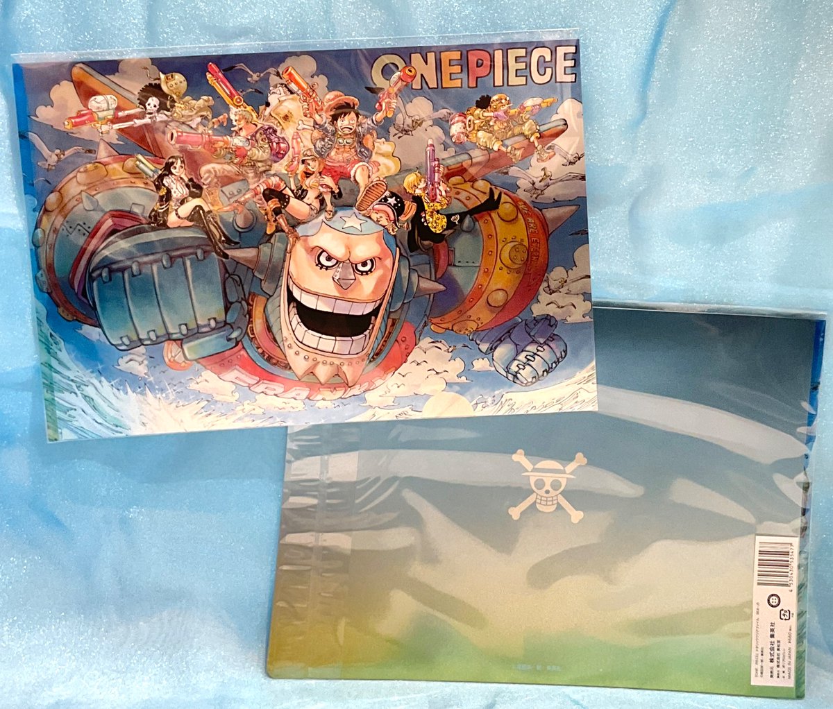 オススメ商品】原画商品 『ONE PIECE』メタリッククリアファイル BE4