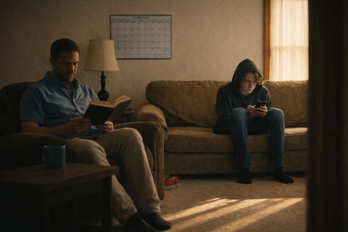 I just published February 23: Parallel Presence With Your Child: Co-Regulation Without Words:

He's on the couch. Hoodie up. One question away from the edge.

What if the most stabilizing thing you could do is just... sit six feet away and exist in the same room?

New entry: