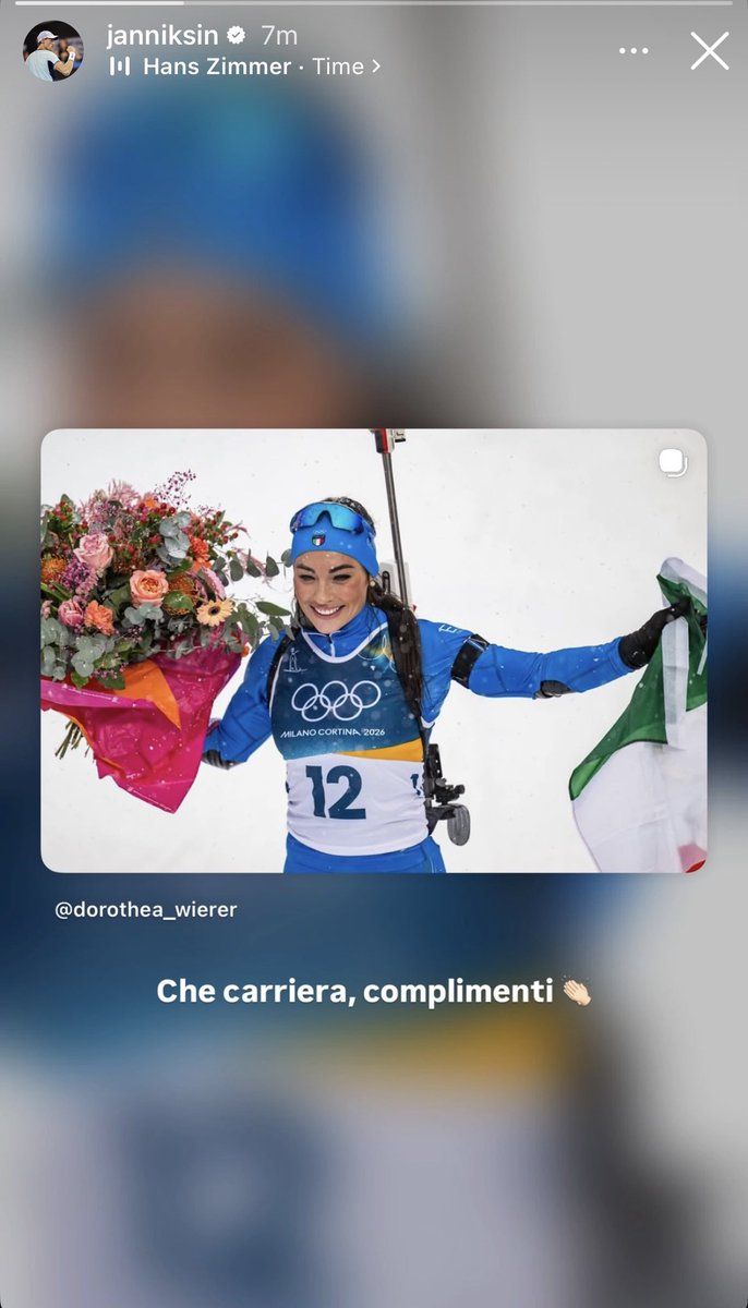 Jannik per Dorothea 🥹🥹❤️❤️❤️