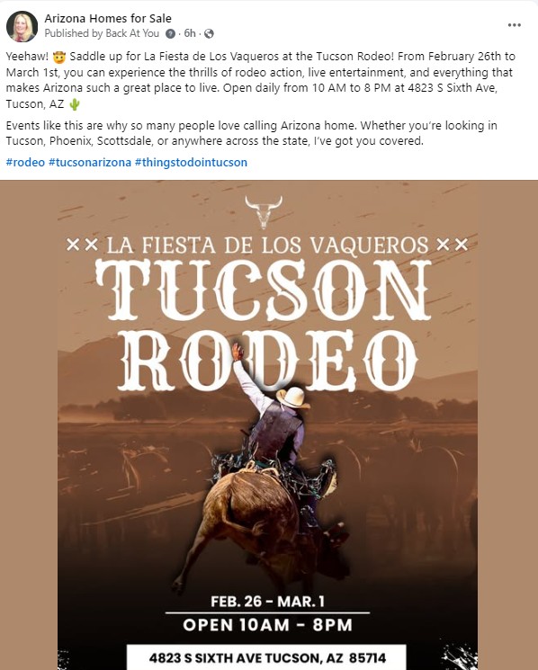 AzHomes4Sale's tweet photo. It's Rodeo time! https://t.co/2S8ZvcV501
