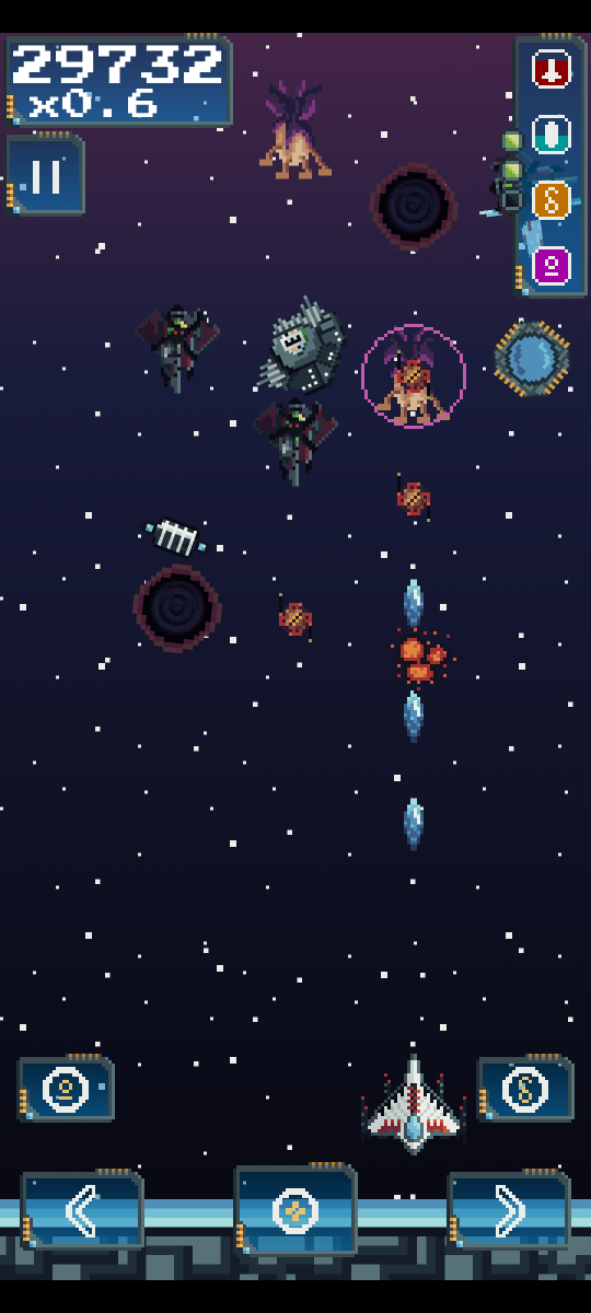 NEZCOMLLC's tweet photo. If you love retro arcade games and the satisfaction of unlocking, upgrading, and hitting new high scores, then try our new Free Sci-fi Pixel Art Shooter Game, Space Escort. Enjoy with no paywalls or forced ads!

https://t.co/kGyciMijZR

#gamedev #arcade #spaceshooter #newgame https://t.co/6Gww3x1XES