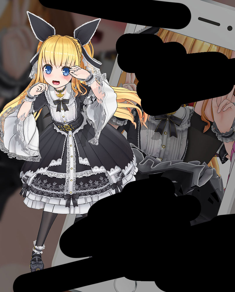 ついでにアリスリゼラちゃん再掲 #黒柚式 