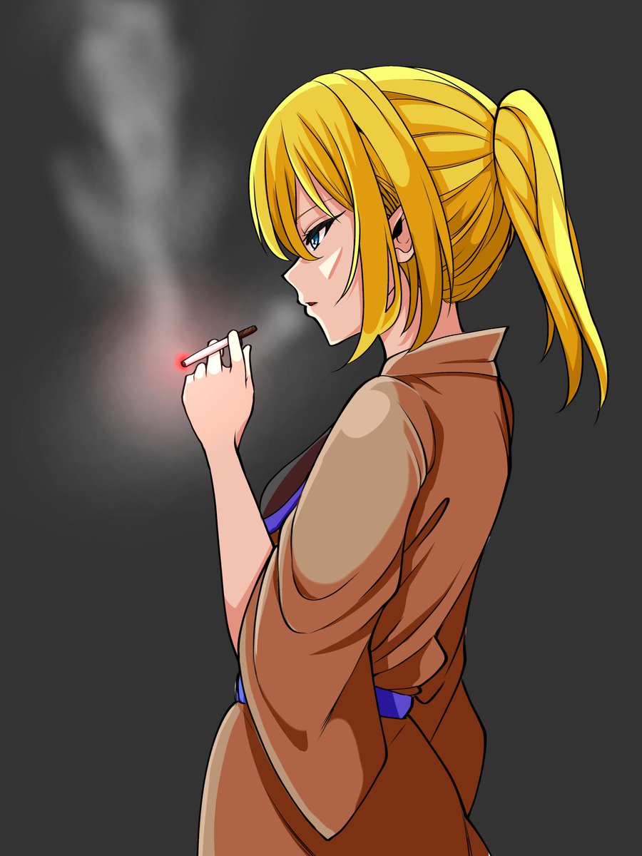 様にならないタバコの香
#東方project #水橋パルスィ 