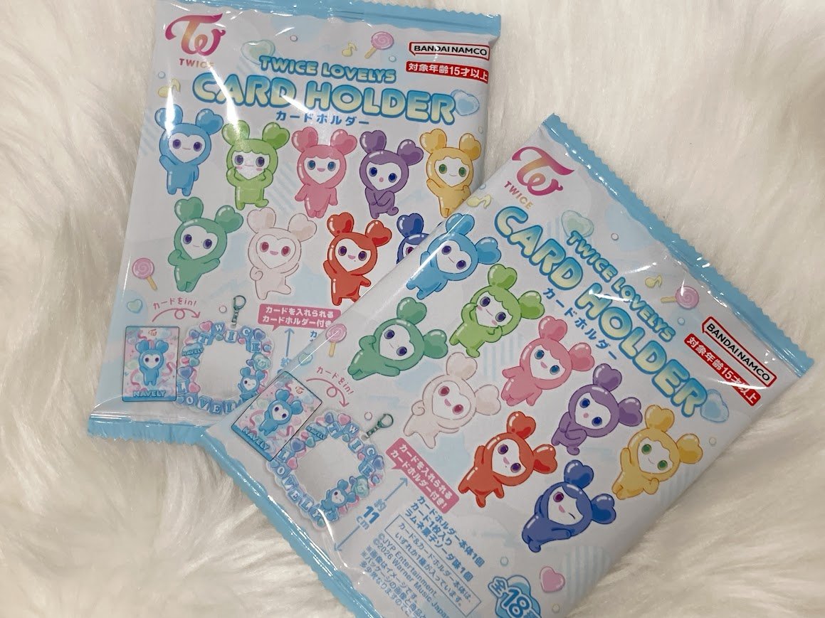 💗#TWICE 商品情報💗 LOVELYS カードホルダー 絶賛販売中！ 全18種の