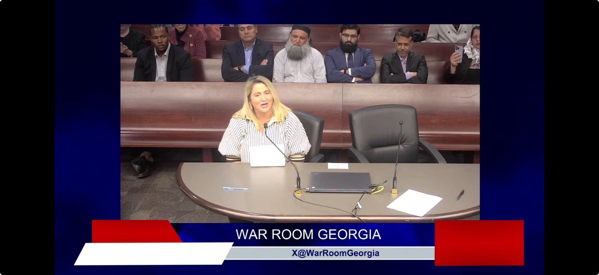 CAIR Georgia was not happy that  I roasted them to their faces. The woman is probably needing to be under the watch of the FBI. She has made some horrible statements on Instagram. When I got up and sat down, I asked her not to record me, she continued recording me. She said it