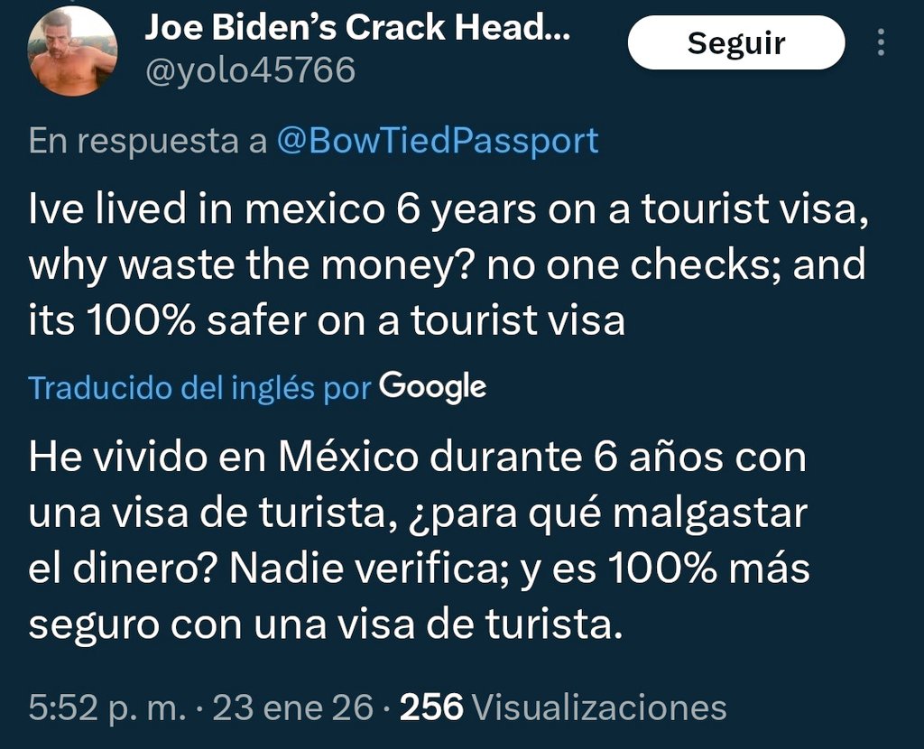 <a href="/mamizub/">👽 🇵🇸</a> ya es hora de mandar a la verga a los los gringos pendejos que vienen de parásitos a México: evaden impuestos,  hacen turismo sexual con menores, incrementan el costo de nuestra vida y todavía tienen la osadía de vivir aquí y pedir la intervención de su país en el nuestro.