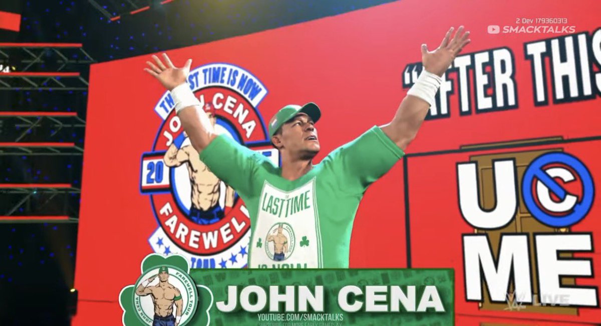 I am the Voive of the voiceless and Speaking on behalf of the community I know you’re listening and improving things, <a href="/CornellGunter_/">CornellG</a> , thank you. 🙏

One request: please fix John Cena’s trons in WWE 2K26. When his attire and nameplate are green, the trons are still red. It