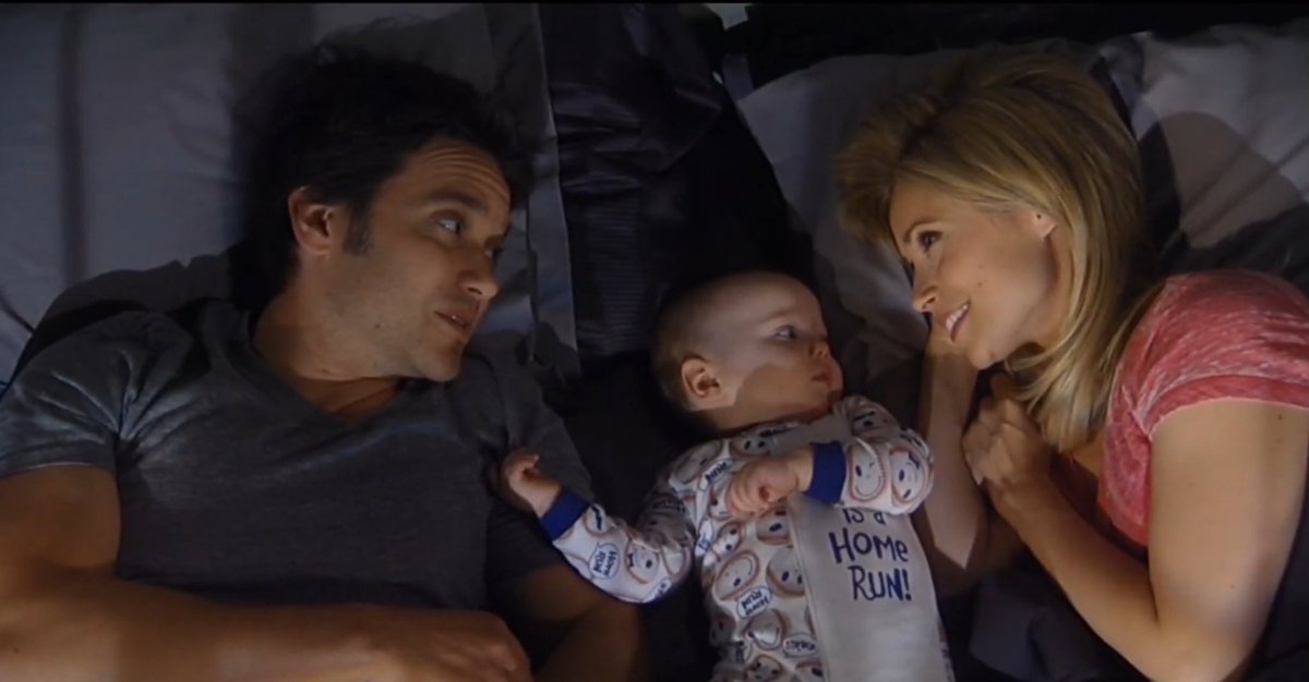 #GH #Lante

Dante: Last night I came back from work, and you two were passed out on the bed. It was the most beautiful thing I've ever seen. I felt like my heart was gonna bust out of my chest. My whole -- whole world was right here. Couldn't bear to wake you.