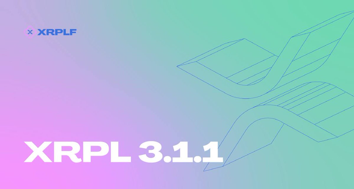 XRP Ledger Software version 3.1.1 is available. 

This version only deprecates Batch and its older fix amendment.

Make sure to acknowledge the new GPG keys before updating. For this, we have a simple guide here: xrpl.org/blog/2026/gpg-…

More details on the release are in our