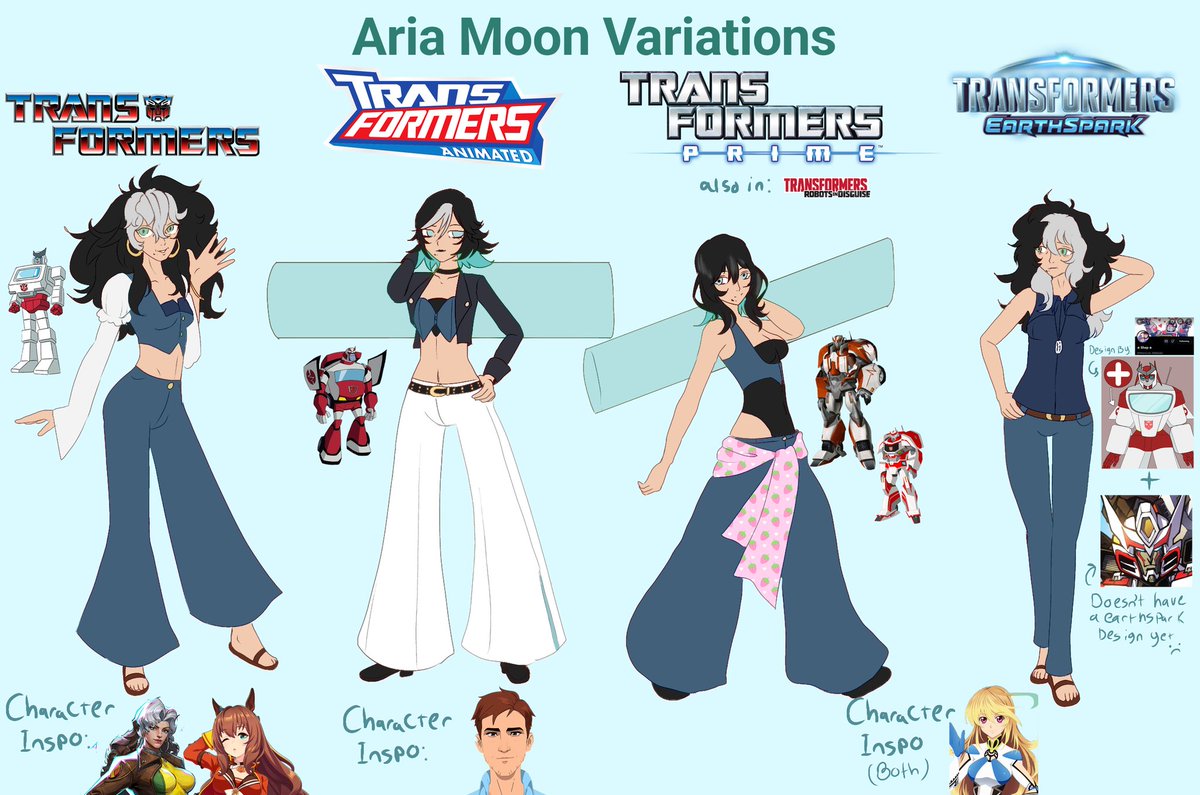 DratchetsJunxie's tweet photo. Aria's Variations through da series
#yumesona #transformersona https://t.co/urpcJrCdgp