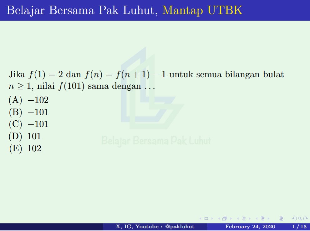 Belajar Bersama Pak Luhut tweet media