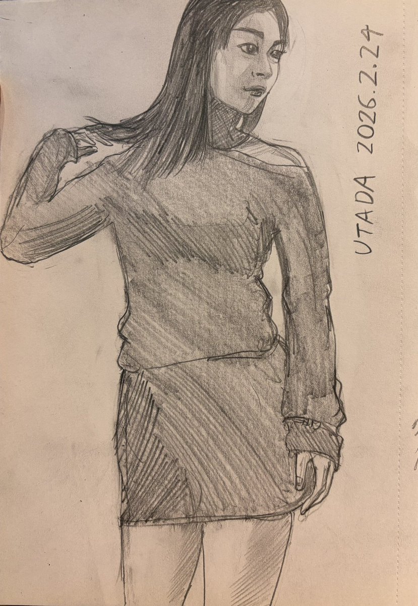 NaoNao1992_9's tweet image. Utada Hikaru.
宇多田ヒカルさん。
#utada #drawing #pencil #doodle #utadahikaru