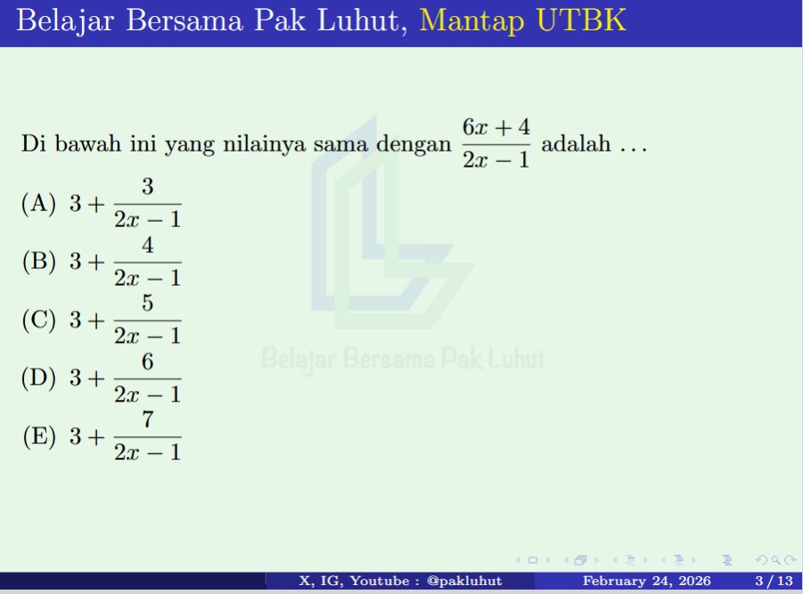 Belajar Bersama Pak Luhut tweet media
