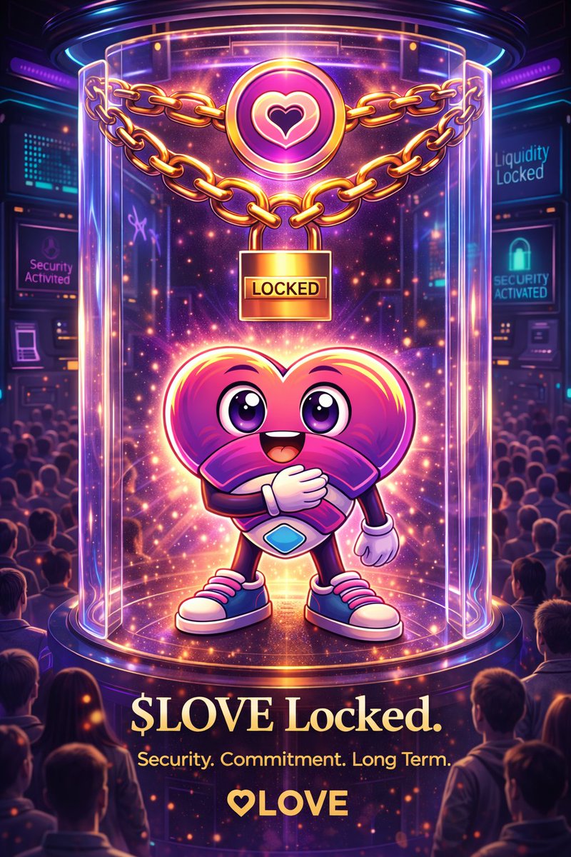 🔐 Just locked 7,935,040 $LOVE tokens with @Streamflow_Fi
It's on-chain. You can check the amount, time-period and recipients.

Check it out👇
app.streamflow.finance/contract/solan…