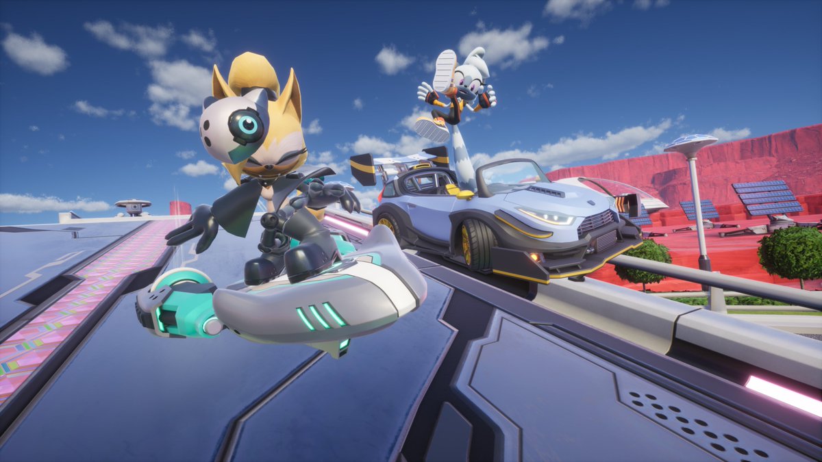 SonicOfficialJP's tweet photo. ／
『ソニックレーシング クロスワールド』
無償アップデート第6弾 タングル＆ウィスパー
2/26(木)から解禁✨
＼

2/27(金) 9:00 ~ 3/2(月) 8:59 には
タングル＆ウィスパーフェスタも開催、お楽しみに！

※フェスタ期間中はワールドマッチ非開催です

#ソニックレーシングCW https://t.co/4gEfBzYAEG