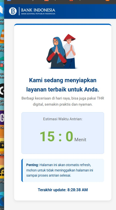 dehafro's tweet photo. sudah ngisi tapi balik lagi ngulang antrian.. 🤧🤧🤧
parah ini webnya BI PINTAR https://t.co/SP6MmkhXeP