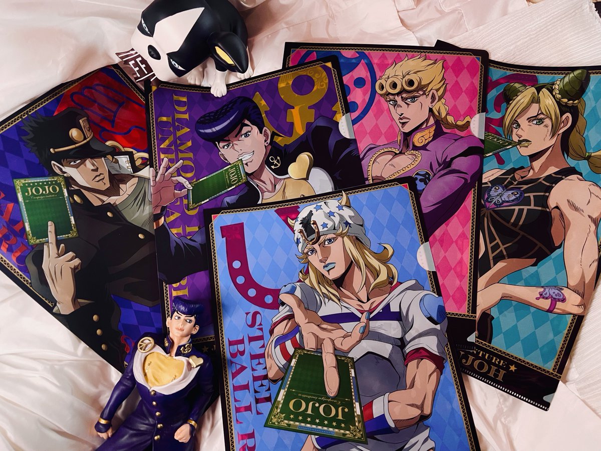 今日から始まったジョジョクリアファイル！ 杜王町のファミマでゲット