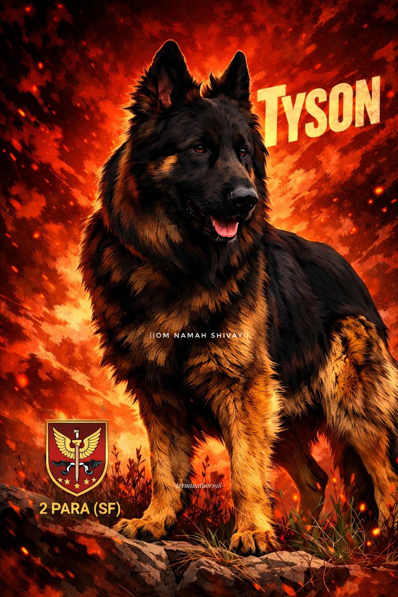 muted_smiles's tweet photo. Meet 𝙏𝙎𝙔𝙊𝙉
2 PARA K9 | Sniffer Dog
• Led the search team in hostile terrain
• Took enemy fire, didn’t retreat
• Held position, enabled target location
• Airlifted by Indian Army post-operation in OPERATION TRASHI-I
Courage has four legs. 🪖🐾🇮🇳
#IndianArmy #Pawer https://t.co/MtoviZ836f