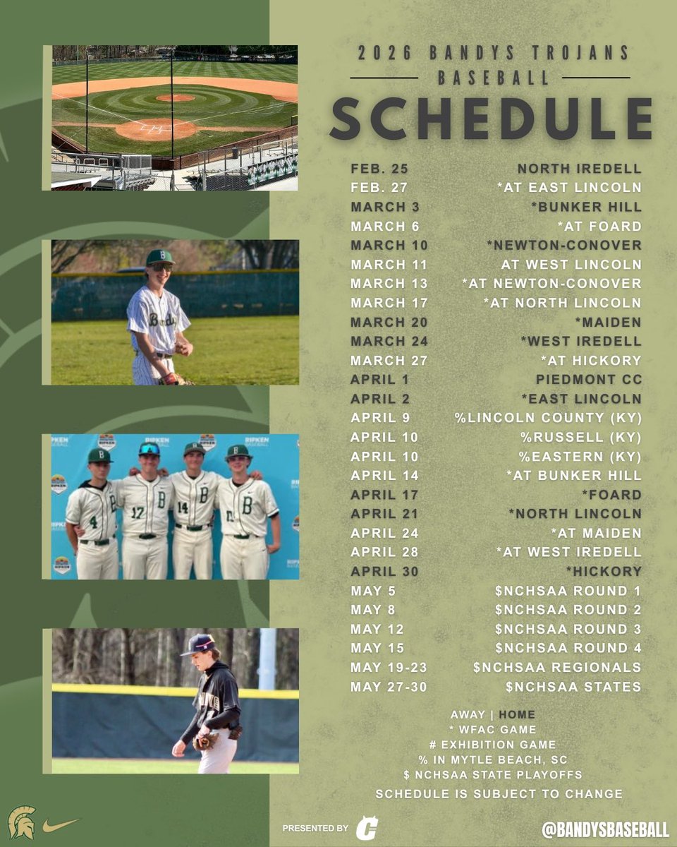 Bandys Baseball tweet media