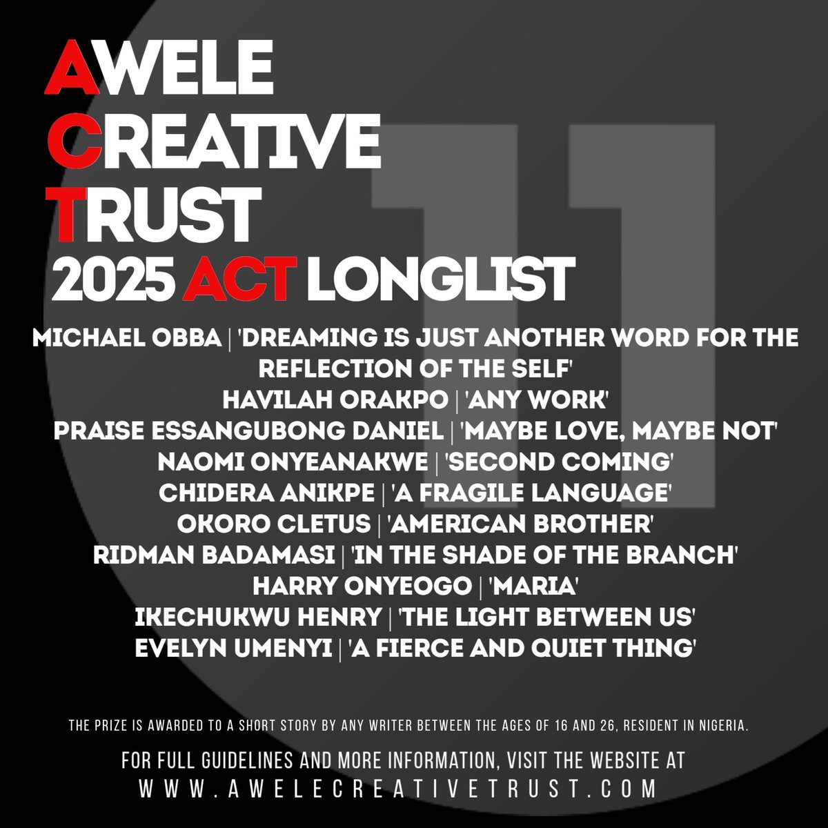 Awele Creative Trust tweet media