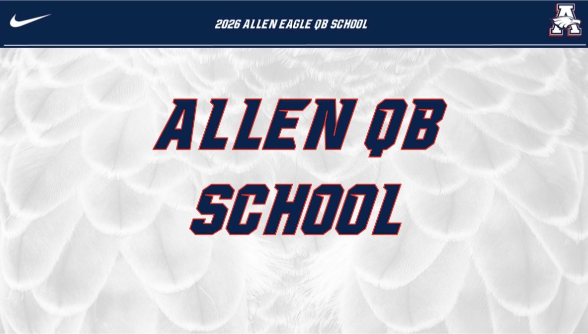 CoachCain8's tweet image. QB School is up and running in Allen, TX and we are off to a great start! I love these guys and I’m excited to see their development over the next few weeks. There are some STUDS in this group! 🅰️🆙! #LEH @alleneaglesfb